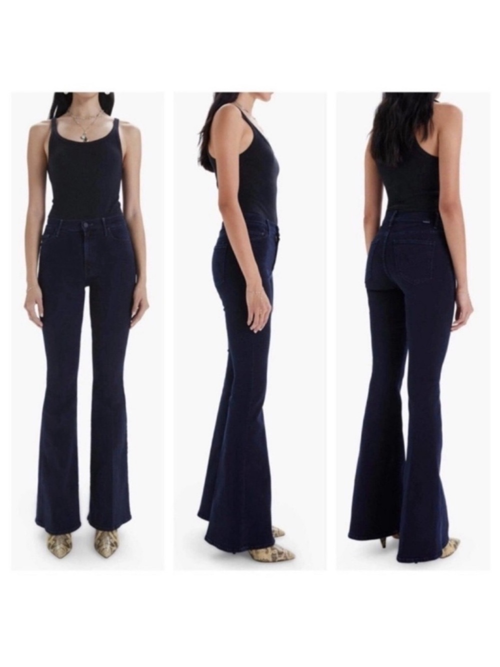 Mother The Super Cruiser Jeans in Holding Hands